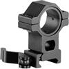 Gexgune Supporto per cannocchiale a sgancio rapido QD da 25,4/30 mm di tipo alto - Anello per binario P.icatinny da 20 mm per ottiche per fucili, torce elettriche e laser