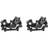 Timcryxient Pinza Freno a Disco per Bici Solida R160/F180 Rotore Pinze Freno a Disco Rosse R160 F180