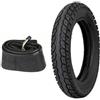 Generic Set di pneumatici e camere d'aria for scooter da 12-1/2 x 2-1/4, ricambio in gomma for scooter elettrico da 12 pollici, for bici elettriche, biciclette, scooter for disabili(Kit)