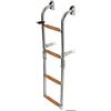 OSCULATI Scaletta Inox/Legno 4 gradini