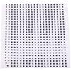 Niiyen Occhi per Esca da Pesca, 500 Pezzi/Set 3D Simulazione Fisheye, 3/4/5 mm Esca da Pesca Occhi 3D Costruzione di Mosche Artigianato Jig per Esche Artificiali Fai da Te(Argento 4mm)