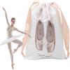 Generico Borse da Scarpe - Organizzatore con Chiusura a Cordino per Scarpe da Danza,Lavabili In Satinato Organizzatori Antipolvere Per Viaggio Danza