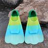 ENEN Pinne Corte Nuoto Piscina Regolabili Taglia 32-43, Pinne Snorkeling in Silicone Morbide per Allenamento Unisex per Bambini e Adulti Uomini Donne (SP24 Rosa colorato,XS(34-35))