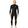 RIP CURL Mens Flashbomb Fusion 3/2mm Zip Free 15QMFS - Black Mens Size - MT