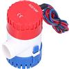 NOENNULL Pompa di sentina DC con interruttore semi automatico piccola pompa sommergibile elettrica per scarico fornisce alimentazione 12 V/24 V 350/500/750/1100 GPH (DC12 V 350 GPH)