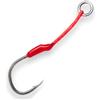 Savage Gear Single Bloody Assist Hook J misura 1/0 fino a 4/0, 4 ganci per pesca (3/0)