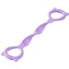 Generic Fasce elastiche per esercizi, con manico antiscivolo, per esercizi di braccia, pettorali, estensori, corde flessibili portatili per allenamento muscolare e stretching del corpo