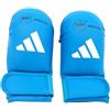 Adidas - Guanti da Karate-Kumite/Fit-Boxe Blu Omologati Wkf (XL)