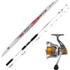 Bulox Combo da Bolentino, Kit Pesca Orata Sarago. Canna BULOX Boat Star 2.70 MT + Mulinello BULOX Abilty Reel 3000