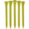 TH Golf Tees da golf in bambù, 70 mm, confezione da 50 e 100 pezzi | diverse opzioni di colore | Premium Eco Friendly Sostenibile Durevole Bamboo Golf Tees (confezione da 100, giallo fluo)