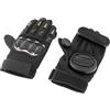 predolo Guanti da Skateboard Standard Longboard Downhill Slider Guanti Pattinaggio Equipaggiamento Protettivo Polso, Nero