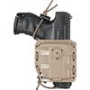 VEGA HOLSTER Fondina Vega in polimero 8BL00 per Beretta 92 linea Bungy, Coyote Tan