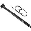 Generic 900i Reggisella Telescopico MTB 30,9/31,6 mm, Kit Alza Sella Bici Telescopico, Comando Sella Telescopico, Dropper Post Tubo Sella Bici Idraulico Remoto Canotto Sella,30.9 * 395mm