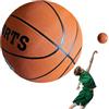 Generico Basket - Pallacanestro silenziosa misura 5 | Pallone da basket professionale con rivestimento in ad alta densità, palloni sportivi resistenti all'usura per l'allenamento scolastico all'aperto pe