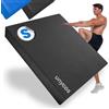 unycos - Cuscinetto di Equilibrio Antiscivolo in TPE Alta Densità, Tappetino Propriocettivo Balance Pad 40×33×5 cm, Supporta 150 kg, per Yoga Pilates Fitness, Core e Mobilità (Nero, S)