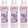 Deo Due Morbido Ammorbidente Fiori Rosa 3 pezzi