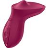 Satisfyer Exciterrr | 12,5 cm | Vibratore da appoggio | Stimolazione del clitoride | Sfera mobile stimolante | Ricaricabile | Impermeabile (IPX7), colore:bacca
