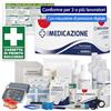 ONFARMA KIT REINTEGRO DIGIT BRACCIO pacchetto ricambio per cassetta medica di pronto soccorso con MISURATORE DI PRESSIONE DIGITALE DA BRACCIO e CARTELLO per aziende con 3 o più lavoratori