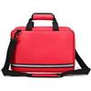 Lyirfan Kit di primo soccorso, borsa professionale per primo soccorso con tracolla e striscia riflettente, kit di sopravvivenza di emergenza portatile (solo borsa) (rosso)