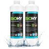 BiOHY Detergente intensivo (2 bottiglie da 1l) | Detergente di base ideale per idropulitrici ad alta pressione | Scioglisporco e detergente concentrato (Intensivreiniger)