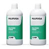 Camp PULIFUGA, Kit 2 Pezzi Pulitore concentrato per fughe ideale per pavimenti e rivestimenti, Elimina annerimenti, macchie e muffe, 1 L.