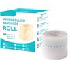 Generico Nastro rollio idrocolloide | Rotolo idrocolloide grados medico | Idrocolloids calibro cut-to-size senza lattice | Bande idrocolloidi riutilizzabili patch per vesciche, acnes e ferite minoris