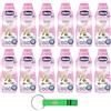 Beni Culinari 12x Chicco Sensitive Ammorbidente Concentrato Delicate Flowers, ideale per tutti i capi,ipoallergenico, senza coloranti, 30 lavaggi 750ml + Portachiavi Beni Culinari in Omaggio