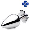 NURCIX Spina anale Nuovo plug anale di piccole dimensioni Leaf Clover Butt plug anale in metallo colore perline palla uova giocattolo del sesso