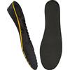 KBOLAE Solette elastiche per tallone, comode, rialzate per scarpe da ginnastica, da uomo, 2 cm, colore nero