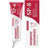 Generisch Sp 8 Dentifricio, 100 g Probiotiche Toothpasta, Dentifricio sbiancante delicato fresco, pulizia dei denti per bambini e adulti