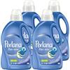 Perlana 4x Perlana Renew Sport Detersivo Liquido per Bucato e Lavatrice Cura Attiva Elimina i Cattivi Odori per Capi Tecnici e Tessuti Sportivi 4 Flaconi da 1,44L