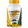 GEBERICH Capsule COMPLEX CURCUMIN | Supporto Anti-infiammatorio | Estratto di Curcuma 10% 500 mg, Spirulina 20 mg | Benessere Generale | con Zenzero 20 mg, Piperina 1 mg | 30 Capsule | Integratore Alimentare