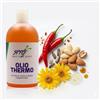 SPAS SRL Olio da Massaggio 500ml Olio Thermo pre Gara Riscaldante Defaticante professionale per muscolatura e tirgger point con arnica montana