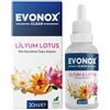 Evonox Clean Profumo per bucato per palline asciugatrici - Giglio & Lotus - 30 ml essenza profumata per palline asciugatrici di lana, vegano e delicato sulla pelle