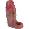 FJUJMLAN Manicotto del pene realistico con anello per testicoli ingrandimento del pene realistico cazzo dildo manica del pene estensione del pene polsino del pene erezione del pene masturbatore giocattolo