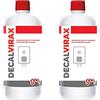 Magazzini GM DECALVIRAX, Disincrostante acido a viraggio di colore per il lavaggio di caldaie, serpentine e scambiatori di calore in rame, acciaio e ghisa, 1 L (6)