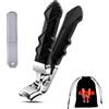 Vgpbphj Outfany, tagliaunghie Clipmaster Pro, Sherman Clip Master Pro, tagliaunghie con ampia apertura, per anziani e unghie spesse (1 pezzo)