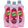 FEI FAN Detergente Per Stoviglie a Mano, Titanium Concentrato. Extra Delicato Sulle Mani FIORI DI PESCO, La Scelta Perfetta Per Chi Desidera Piatti Splendenti e Mani Protette 650ml (3 Unità)