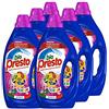 Bio Presto Liquido Color Detersivo Lavatrice liquido per Capi Colorati, Formula Potenziata - 6 x 19 Lavaggi (114 lavaggi)