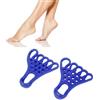 WOOXGEHM Barella per Dita Dei Piedi, Altamente Elastico, Rilassamento Muscolare, Resistente All'Abrasione Fascia Elastica per Separatore del Piede TPR Antiscivolo per Fitness Valgo (Blu)