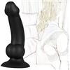DDCELMIN Realistico Dildo Anal Plug Anal Plug Butt Plug con forte ventosa Silicone Stimolazione della prostata Plug anale Pene animale Falli Dong flessibile Didlos Giocattoli sessuali per donne Coppie uomini(G