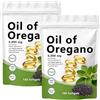 Eunmsi Olio di origano Softgels, 180 conteggi, 2 in 1, formulato con olio di semi neri, senza glutine, carvacrolo e timochinone, non OGM (2)