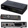 Xoro Ricevitore digitale DVB-S2 XORO HRS2610, compatibile con il sistema a cavo singolo, USB, LAN, colore: nero