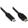 Good Connections GC-M0103 Good Connections Adapterkabel USB-C an HDMI 2.0 schw. 5m