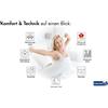 Hydas Sottocoperta riscaldante, bianco