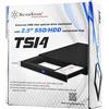 SilverStone SST-TS14B Contenitore per disco rigido esterno in alluminio da 9,5 mm