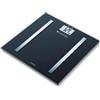 Sanitas SBF 72 Bilancia pesapersone elettronica Nero Argento