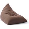 DS Produkte Pouf LUMALAND Triangle 370 L - comoda ed elegante poltrona da interno Bean Bag