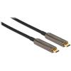DELOCK Cavo video ottico attivo USB-C 4K 60Hz 10m