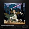 Hasbro Star Wars The Clone Wars Serie Nera Figura d'Azione 2022 Mace Windu 15 cm HASF5300